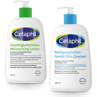 Cetaphil Gentle Skin Cleanser + Moisturizing Lotion 236ML Combi 2ST
