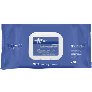 Uriage Baby 1st Cleansing Water Wipes 70ST