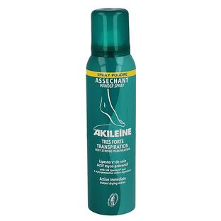 Akileine Poeder Spray Voeten Zeer Sterke Transpiratie 150ML