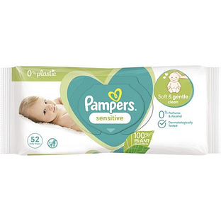 Pampers Sensitive Babydoekjes 52ST