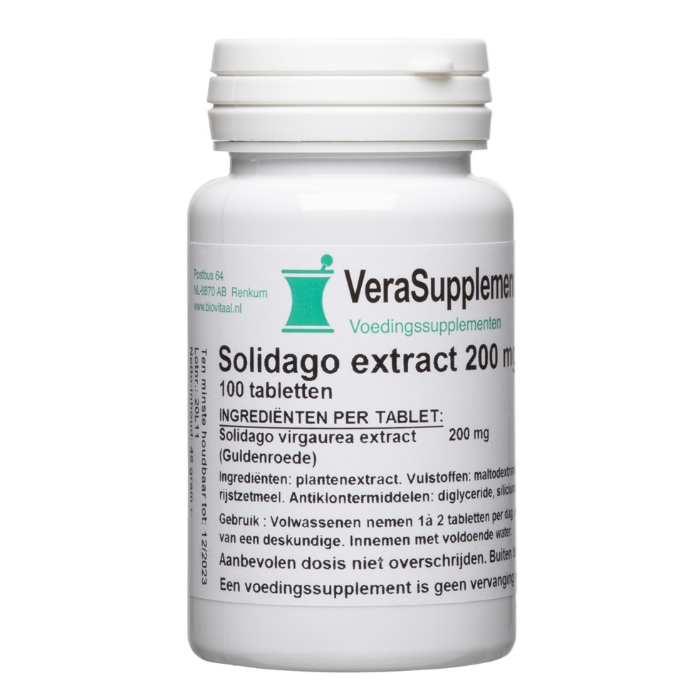 VeraSupplements Solidago Virga Aurea Tabletten afbeelding