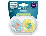 Avent Ultra Air Fopspeen Kikker Aap 18M+ 2ST