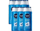 Nivea Men Shampoo Strong Power Multiverpakking 6x250ML