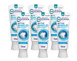Sensodyne Proglasur Active Shield Whitening Tandpasta Multiverpakking 6x75ML