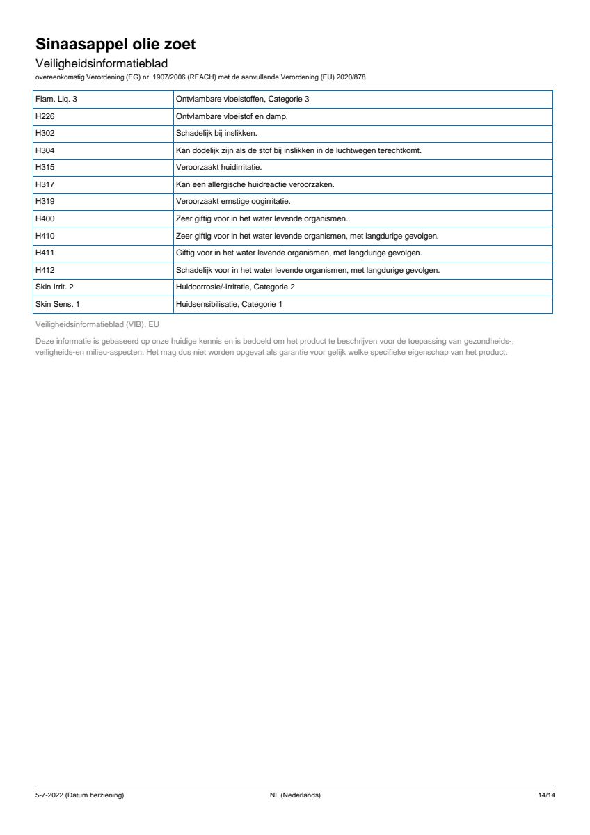 Essentiële Olie Sinaasappel afbeelding van document #14, label