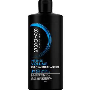 Syoss Intense Volume Deep Caring Shampoo 3% Collagen Lift 440ML