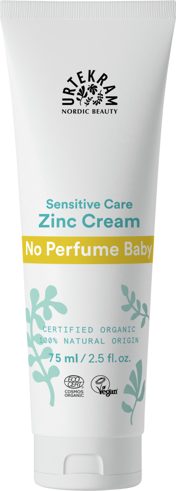 Urtekram No Perfume Baby Zink Crème afbeelding 1