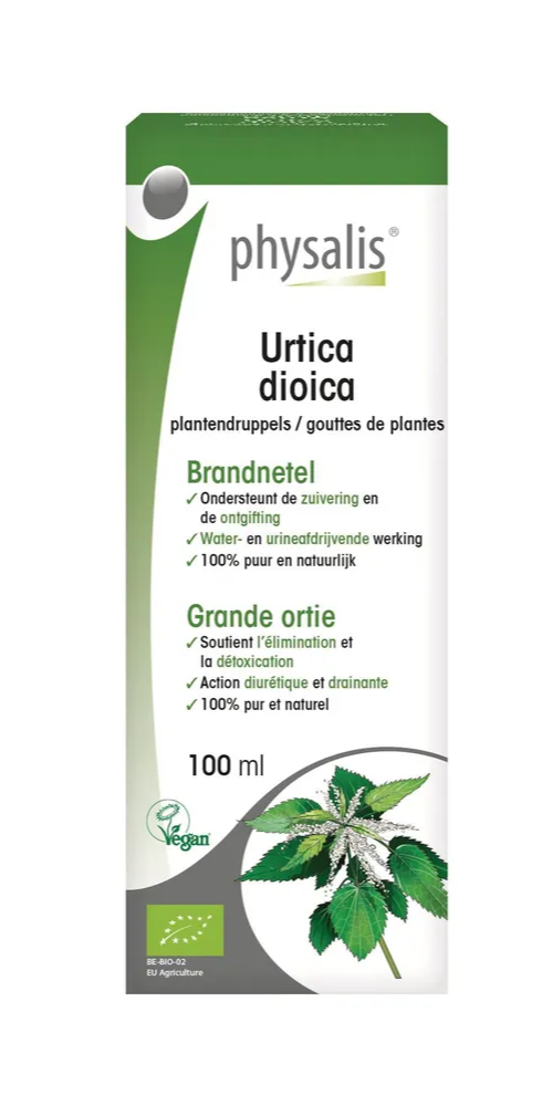 Physalis Urtica Dioica Druppels afbeelding