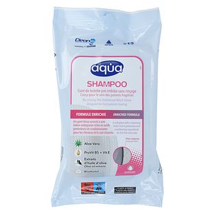 Aqua Shampoo Washandjes 12ST