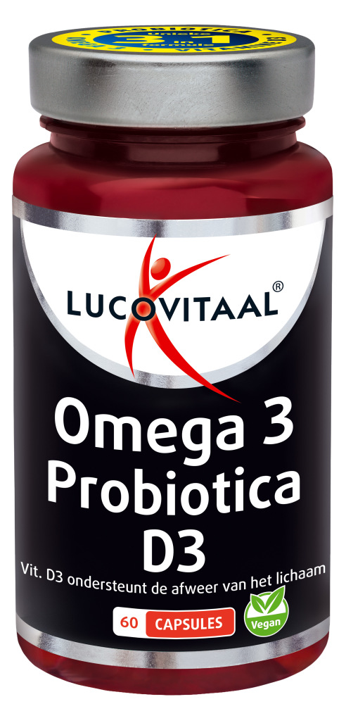 Lucovitaal Omega, 3 Biotica & D3 Capsules