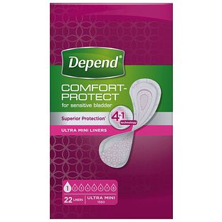 Depend Inlegkruisjes Ultra Mini 22ST