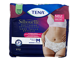 TENA Silhouette Underwear Low Waist White M Plus 12ST TENA Silhouette Underwear Low Waist White M Plus 12ST