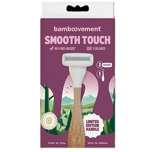 Bamboovement Smooth Touch Bamboe Scheermes LE 1ST Bamboovement Smooth Touch Bamboe Scheermes LE 1ST