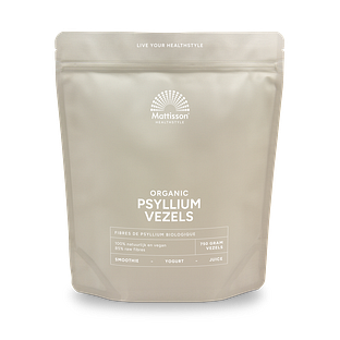 Mattisson HealthStyle Organic Psylliumvezels 750GR