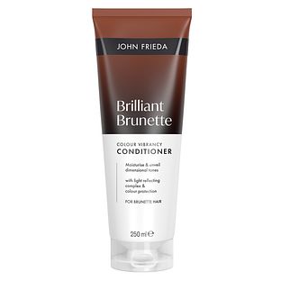 John Frieda Brilliant Brunette Colour Vibrancy Conditioner 250ML