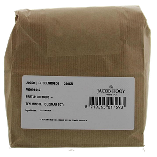 Jacob Hooy Guldenroede Blad Gesneden 250GR