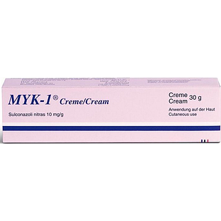 Myk-1 hydrofiele crème 10mg/g - bij schimmelinfecties van de huid - 30GR