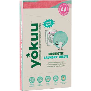 Yokuu Probiotic Laundry Sheets Summer Flower 32ST