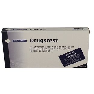 Testjezelf.nu Drugs Multi 12 Speekseltest 1ST Testjezelf.nu Drugs Multi 12 Speekseltest 1ST