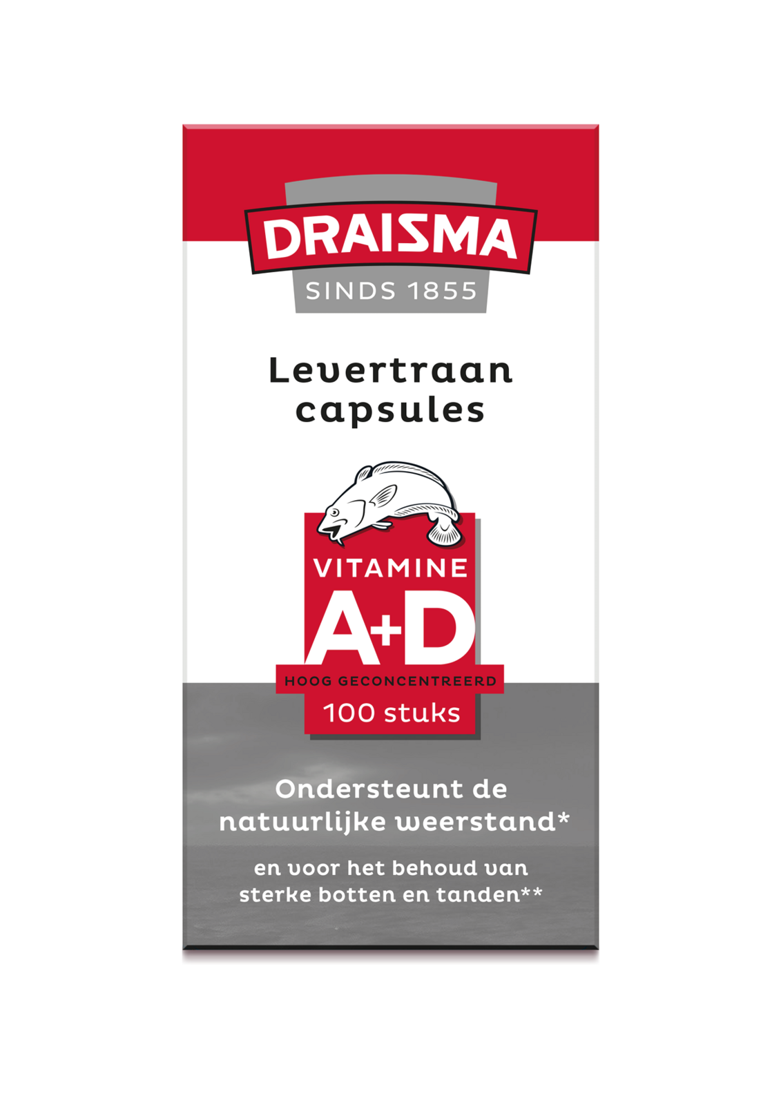 Draisma Vitamine A + D Levertraancapsules afbeelding