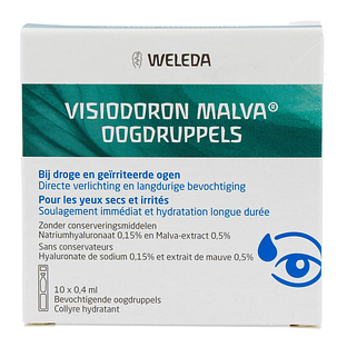 Weleda Visiodoron Malva Oogdruppels Ampullen 10ST