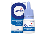 Otrivin Xylometazoline HCI 1 mg/ml Neusdruppels bij een verstopte neus 10ML