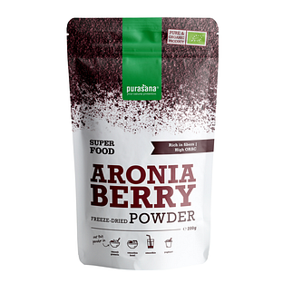 Purasana Vegan Aronia Berry Poeder 200GR