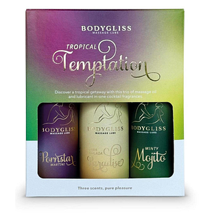 Bodygliss Massage Lube Tropical Temptation Giftset 1ST Bodygliss Massage Lube Tropical Temptation Giftset 1ST
