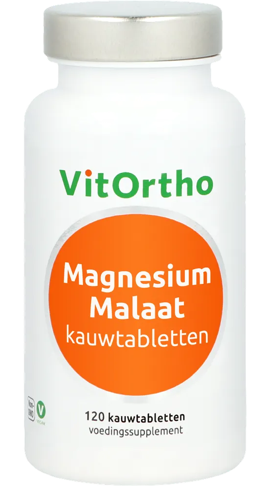 VitOrtho Magnesium Malaat Kauwtabletten