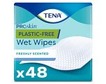 TENA Proskin Plastic Free Wet Wipes 48ST TENA Proskin Plastic Free Wet Wipes 48ST