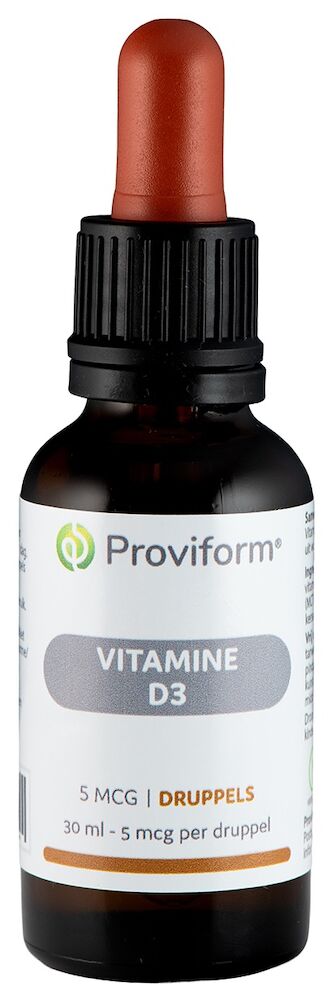 Proviform Vitamine D3 - 5 MCG Druppels afbeelding 1