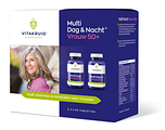 Vitakruid Multi Dag & Nacht Vrouw 50+ 100% Vegan 2 x 90 Tabletten 180TB