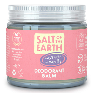 Salt Of The Earth Lavender + Vanilla Deodorant Balm 60GR