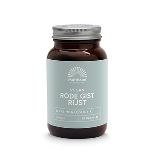Mattisson HealthStyle Rode Gist Rijst Complex Capsules 90VCP Mattisson HealthStyle Rode Gist Rijst Complex Capsules 90VCP