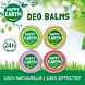 Happy Earth 100% Natural Deo Balm Jasmine Ho Wood 45GR