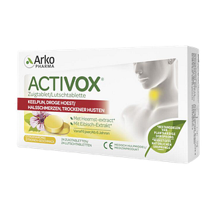 Arkopharma Activox Keelpijn Zuigtabletten 24ZTB