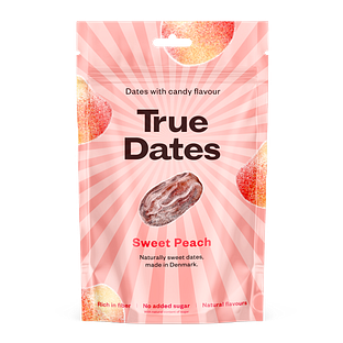 True Gum True Dates Sweet Peach 100GR