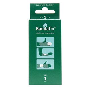 Bandafix Elastisch Netverband Katoen Hand/Onderarm/Pols 1ST