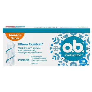 OB ProComfort Tampons Super 16ST OB ProComfort Tampons Super 16ST