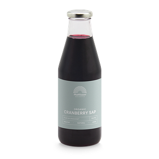 Mattisson HealthStyle Biologisch Cranberrysap 750ML
