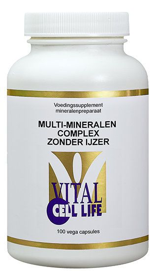 Vital Cell Life Multi-Mineralen Complex zonder IJzer Capsules 100ST