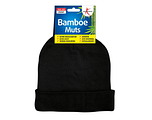 Lucovitaal Bamboe Muts Zwart 1ST Lucovitaal Bamboe Muts Zwart 1ST