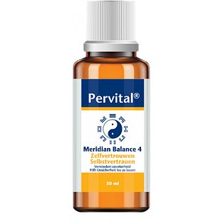 Pervital Meridian Balance 4 Zelfvertrouwen 30ML Pervital Meridian Balance 4 Zelfvertrouwen 30ML