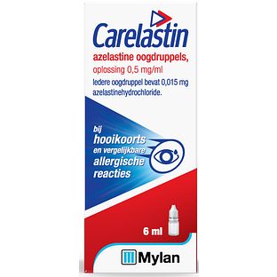 Carelastin Azelastine Oogdruppels 6ML Carelastin Azelastine Oogdruppels 6ML