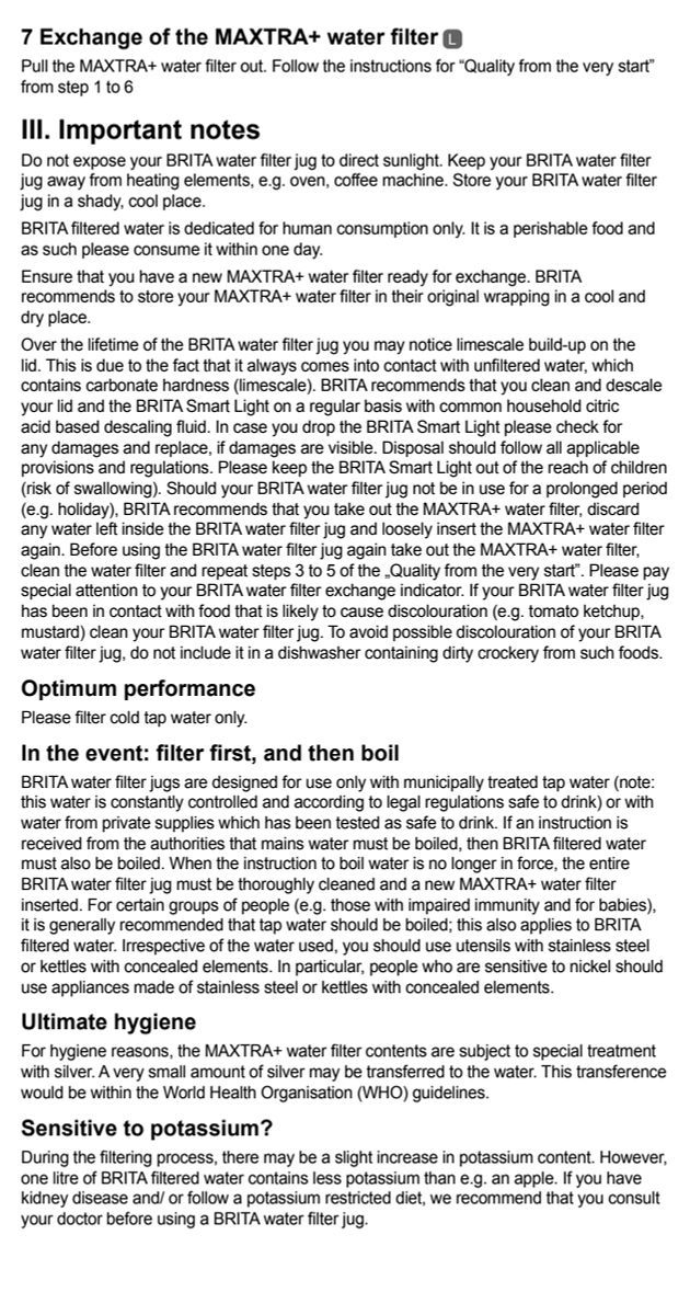 Style Waterfilterkan Grijs + 1 Maxtra Filterpatroon afbeelding van document #40, instructions