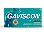 Gaviscon 250 Pepermunt Kauwtabletten 16TB