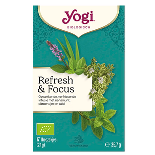 Yogi Tea Refresh & Focus Kruidenthee 17ZK