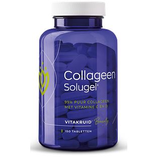 Vitakruid Collageen Solugel® tabletten met vitamine C & D 150TB
