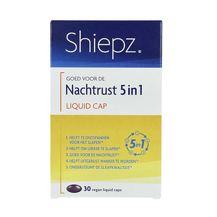 Shiepz Nachtrust 5-in-1 Liquid Capsules 30CP Shiepz Nachtrust 5-in-1 Liquid Capsules 30CP