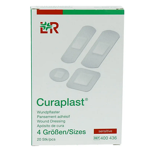 L&R Curaplast Pleister Assorti Sensitive 20ST